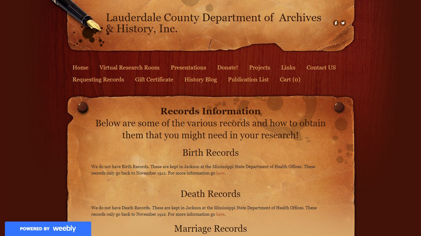 Records Information - Lauderdale County Department of Archives ...